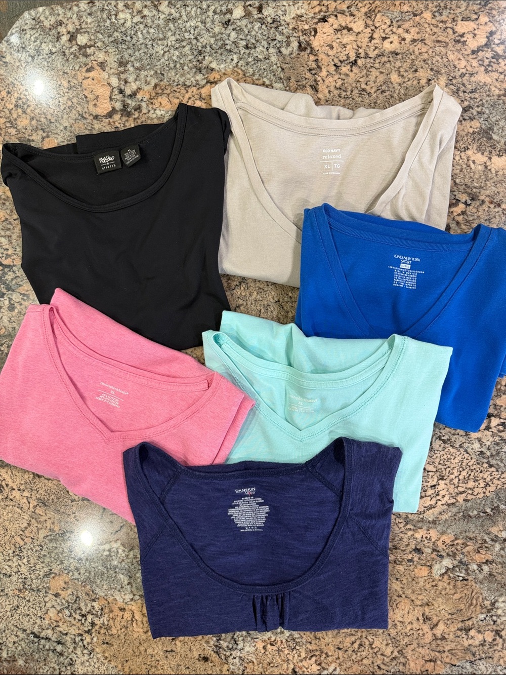 Daily Comfort Women’s V-Neck Tee - Multiple Colors